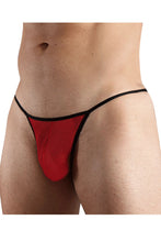 Load image into Gallery viewer, Doreanse 1306-RED Mesh G-String Thong Color Red