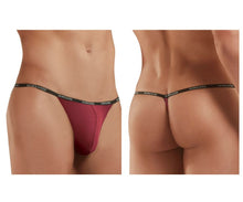 Load image into Gallery viewer, Doreanse 1330-BRD Ribbed Modal T-thong Color Bordeaux