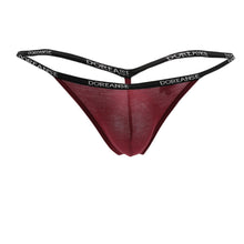 Load image into Gallery viewer, Doreanse 1330-BRD Ribbed Modal T-thong Color Bordeaux