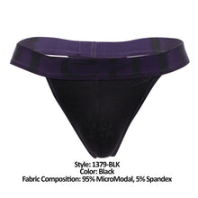 Load image into Gallery viewer, Doreanse 1379-BLK Micromodal Thong Color Black