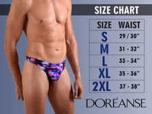 Load image into Gallery viewer, Doreanse 1012-BRD Borderline Thongs Color Bordeaux