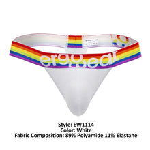 Load image into Gallery viewer, ErgoWear EW1114 MAX XV PRIDE Thongs Color White