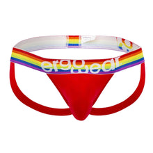 Load image into Gallery viewer, ErgoWear EW1118 MAX XV PRIDE Jockstrap Color Red