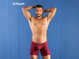 ErgoWear EW1160 X4D Boxer Briefs Color Burgundy