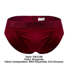 Load image into Gallery viewer, ErgoWear EW1196 FEEL XV Briefs Color Burgundy