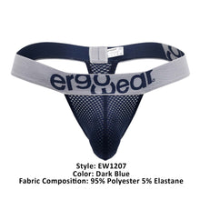 Load image into Gallery viewer, ErgoWear EW1207 MAX MESH Thongs Color Dark Blue