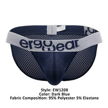 Load image into Gallery viewer, ErgoWear EW1208 MAX MESH Bikini Color Dark Blue