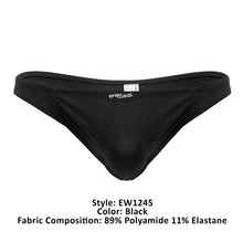 Load image into Gallery viewer, ErgoWear EW1245 FEEL GR8 Thongs Color Black