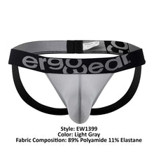 Load image into Gallery viewer, ErgoWear EW1399 GYM Jockstrap Color Light Gray