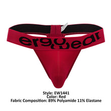 Load image into Gallery viewer, ErgoWear EW1441 MAX SP Thongs Color Red