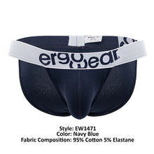 Load image into Gallery viewer, ErgoWear EW1471 MAX COTTON Bikini Color Navy Blue