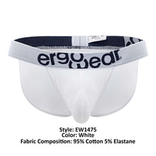 Load image into Gallery viewer, ErgoWear EW1475 MAX COTTON Bikini Color White