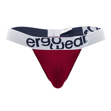 Load image into Gallery viewer, ErgoWear EW1478 MAX COTTON Thongs Color Garnet