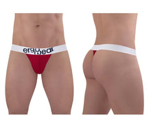 Load image into Gallery viewer, ErgoWear EW1478 MAX COTTON Thongs Color Garnet