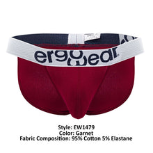 Load image into Gallery viewer, ErgoWear EW1479 MAX COTTON Bikini Color Garnet