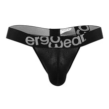 Load image into Gallery viewer, ErgoWear EW1482 MAX COTTON Thongs Color Black