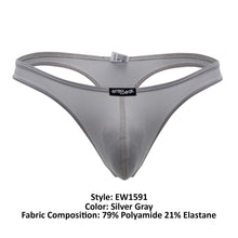 Load image into Gallery viewer, ErgoWear EW1591 X4D Thongs Color Silver Gray