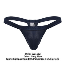 Load image into Gallery viewer, ErgoWear EW1652 SLK Thongs Color Navy Blue