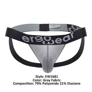 ErgoWear EW1681 MAX FLOW Jockstrap Color Gray