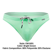 Load image into Gallery viewer, ErgoWear EW1691 X4D SW Swim Thongs Color Bright Green