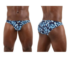 Load image into Gallery viewer, ErgoWear EW1697 FEEL SW Swim Briefs Color Abstract Blue