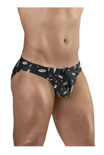 Load image into Gallery viewer, ErgoWear EW1763 FEEL SW Swim Briefs Color Black-White