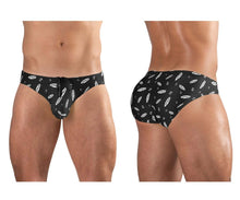 Load image into Gallery viewer, ErgoWear EW1766 X4D SW Swim Briefs Color Black-White