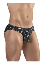 Load image into Gallery viewer, ErgoWear EW1766 X4D SW Swim Briefs Color Black-White