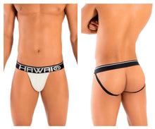 Load image into Gallery viewer, HAWAI 41946 Solid Athletic Jockstrap Color Vanilla