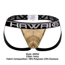 Load image into Gallery viewer, HAWAI 42052 Beige Athletic Jockstrap Color Ivory