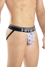 Load image into Gallery viewer, HAWAI 42052 Arabesque Athletic Jockstrap Color Purple