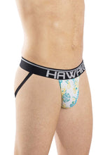 Load image into Gallery viewer, HAWAI 42052 Flowers Athletic Jockstrap Color Turquoise