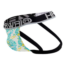 Load image into Gallery viewer, HAWAI 42052 Flowers Athletic Jockstrap Color Turquoise