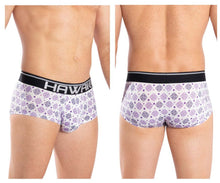 Load image into Gallery viewer, HAWAI 42053 Arabesque Mini Trunks Color Purple