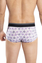 Load image into Gallery viewer, HAWAI 42053 Arabesque Mini Trunks Color Purple