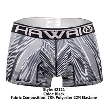 Load image into Gallery viewer, HAWAI 42121 Printed Athletic Trunks Color Black