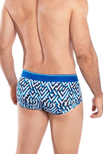 Load image into Gallery viewer, HAWAI 42135 Geometric Mini Trunks Color Royal Blue