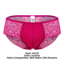 Load image into Gallery viewer, HAWAI 42152 Solid Lace Briefs Color Fuchsia
