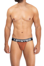 Load image into Gallery viewer, HAWAI 42166 Solid Microfiber Jockstrap Color Amber