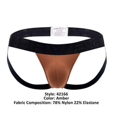 Load image into Gallery viewer, HAWAI 42166 Solid Microfiber Jockstrap Color Amber