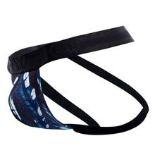 Load image into Gallery viewer, HAWAI 42167 Printed Microfiber Jockstrap Color Dark Blue