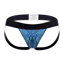 Load image into Gallery viewer, HAWAI 42168 Printed Microfiber Jockstrap Color Royal Blue