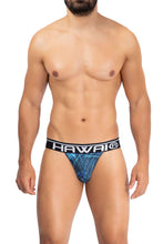 Load image into Gallery viewer, HAWAI 42168 Printed Microfiber Jockstrap Color Royal Blue