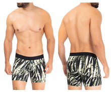 Load image into Gallery viewer, HAWAI 42172 Printed Microfiber Trunks Color Military Green