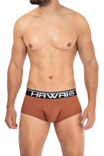 Load image into Gallery viewer, HAWAI 42181 Solid Microfiber Briefs Color Amber