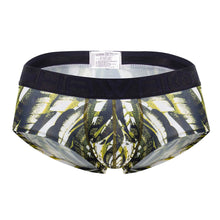 Load image into Gallery viewer, HAWAI 42182 Printed Microfiber Briefs Color Military Green