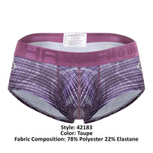 Load image into Gallery viewer, HAWAI 42183 Printed Microfiber Briefs Color Taupe