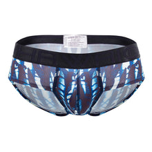 Load image into Gallery viewer, HAWAI 42192 Printed Microfiber Hip Briefs Color Dark Blue