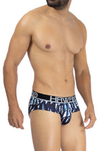 Load image into Gallery viewer, HAWAI 42192 Printed Microfiber Hip Briefs Color Dark Blue