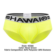 Load image into Gallery viewer, HAWAI 42266 Microfiber Briefs Color Neon Green